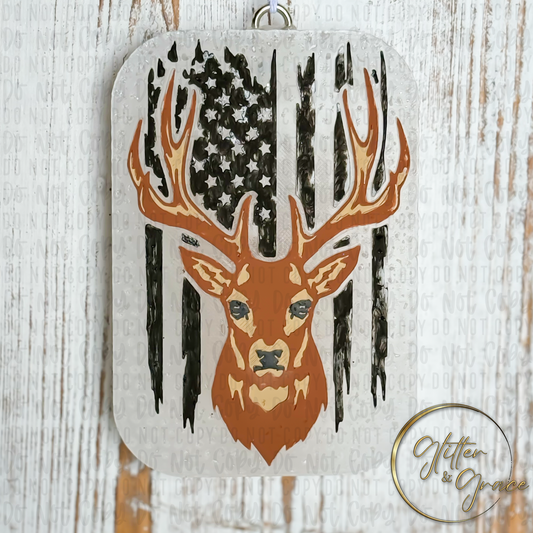 American Deer Car Freshie