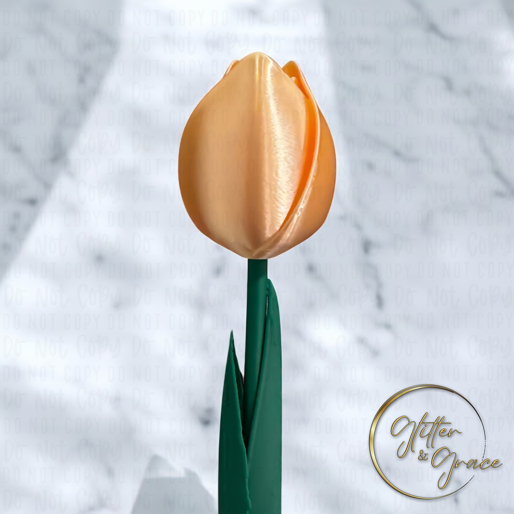 3d Printed tulip