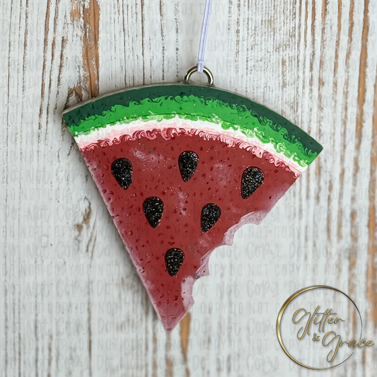 Watermelon Slice Car Freshie